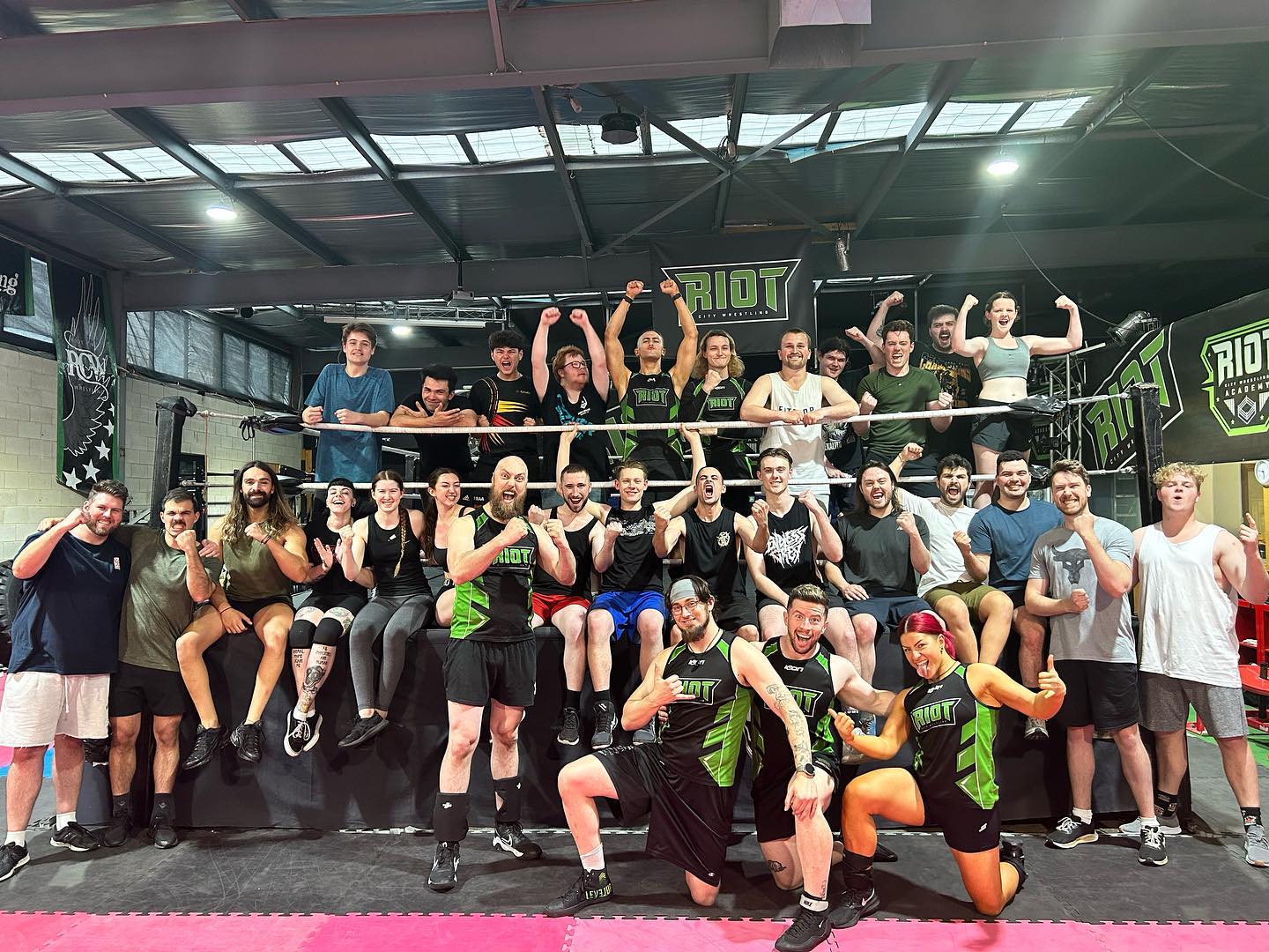 Riot City Wrestling Academy in Adelaide, SA